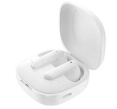 Fone de Ouvido QCY HT05 Bluetooth 5.2 MeloBuds ANC Branco - BH21HT05A - RDG EXPRESS