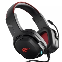 Headset Gamer 7.1 com Fio USB Led RGB Havit Gaming Series H2022U - Preto - comprar online