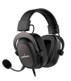 Fone Headset Gamer com Microfone Removível 3.5mm LEHMOX - GT-F2 - loja online