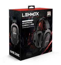 Imagem do Fone Headset Gamer com Microfone Removível 3.5mm LEHMOX - GT-F2