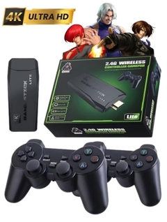 Video game Stick 10.000 jogos 2 controles - RDG EXPRESS