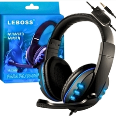 Headset Gamer com Microfone Conexão P3 LEBOSS