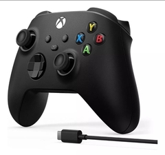 Controle Sem Fio Xbox Wireless Preto Cor Carbon black - loja online