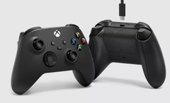 Controle Sem Fio Xbox Wireless Preto Cor Carbon black na internet