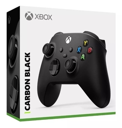 Controle Sem Fio Xbox Wireless Preto Cor Carbon black