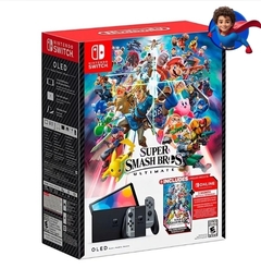 Nintendo Switch Oled 64GB Edição Super Smash Bros Ultimate - comprar online