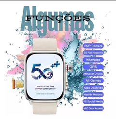 SMARTWATCH 5G+ ULTRA AI 3 COM CHIP 2GB DE RAM 16GB DE MEMÓRIA - ESTELAR - loja online