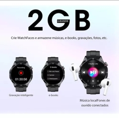 Smartwatch GT4 MAX Tela Amoled - comprar online