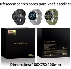 Imagem do Smartwatch GT4 MAX Tela Amoled