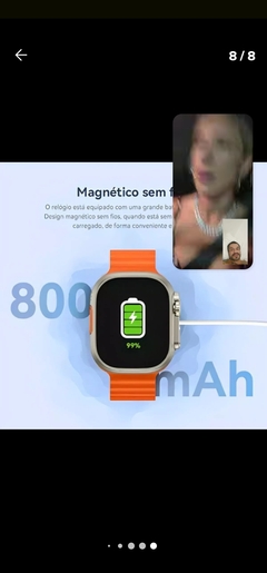 Smartwatch HW ULTRA 2 CALL 5G Dual Cam Chip Wifi 2GB DE RAM 16GB DE MEMORIA