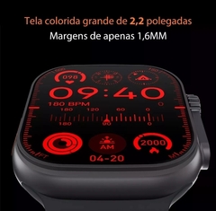 Smartwatch Ultra 3 Pro 49mm Amoled Nfc e Gps - loja online