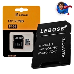 Cartão De Memória 64gb Micro Sd/tf Leboss - LB-CM64