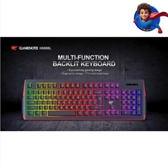 Teclado Gamer Havit Com Fio ABNT2 RGB KB866L - Preto - comprar online