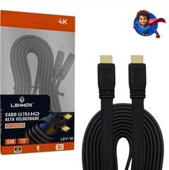 Cabo HDMI 5 Metros VERSÃO 2.0 4K Alta Performance Audio e Video Digital - comprar online