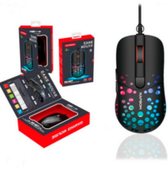 Mouse Gamer com Fio Usb e Iluminação Led Kapbom - KA-607 - loja online