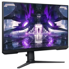 Monitor Gamer Samsung Odyssey G32 27", 165Hz, Full HD, 1ms, DisplayPort e HDMI, FreeSync Premium, Ajuste de Altura, Preto - LS27AG320NLXZD - comprar online