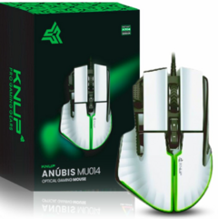 Mouse Gamer Anúbis Usb 7200 DPI e Led RGB - KP-MU014