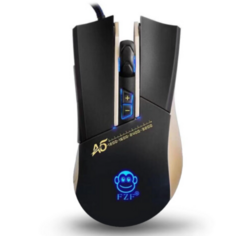 Mouse Gamer USB Com LED RGB 3200 DPI 7 Botões EBAI - FZF-A5 - comprar online