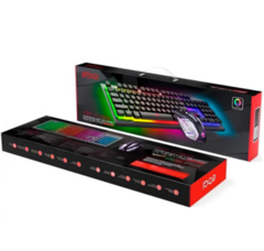 KIT Teclado E Mouse Gamer USB com LED RGB ABNT2 EBAI - KM900 - comprar online