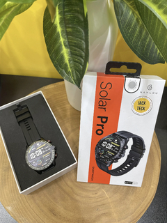 Haylou Solar Pro: Smartwatch com Tela AMOLED 60Hz e Resistência 2ATM! - comprar online