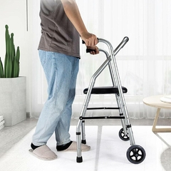 Andador Plegable y Regulable con Asiento para adultos - comprar online