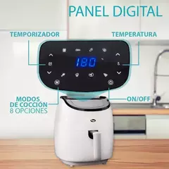 Freidora De Aire Horno Air Fryer Electrica Led Panel Digital Tactil 4.3 Litros - Tienda online
