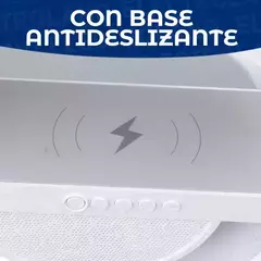 Veladores Proyectores Despertador Letra G Reloj Reproductores Bluetooth Musica Luz Nocturna Rgb - tienda online