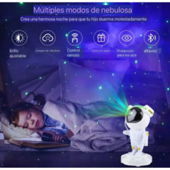 Lampara Astronauta Proyector de Galaxias - Tienda online