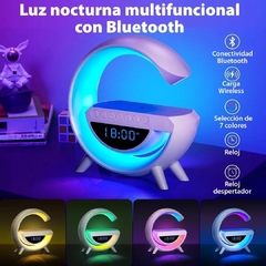 Radio reloj despertador Cargador inalámbrico Alarma Musica - comprar online