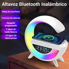 Radio reloj despertador Cargador inalámbrico Alarma Musica - Tienda online