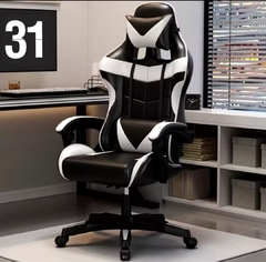 Silla Gamer con Almohadon Masajeador en la Cintura en internet