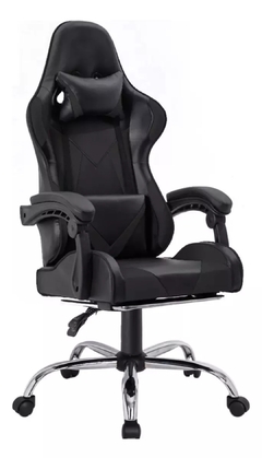 Silla Gamer con Almohadon Masajeador en la Cintura - comprar online