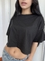 Remera over básica negra - comprar online