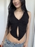 Top con picos negro - comprar online