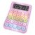 Calculadora Teclas Redondas 12 Digitos Rosa - comprar online