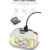 Linterna Minero Recargable 2 COB + 4 Leds - comprar online