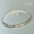 Bracelete meia cana trabalhado 5mm