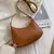 Bolsas de Ombro Retro de Couro e Cor Sólida - comprar online