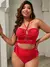Biquíni Plus Size cintura alta, Moda Praia Plus Size - comprar online