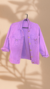 Jaqueta Cropped Lilás - comprar online