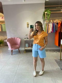 Bermuda panta jeans claro