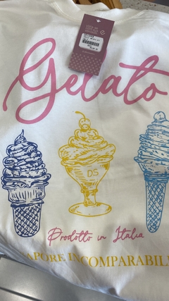 Tshirt Gelato em Algodão na internet