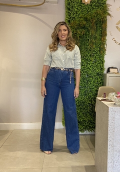 Calça jeans Wide Leg - comprar online