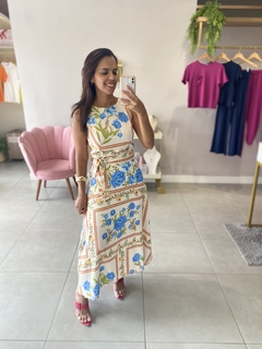 Vestido Midi Estampado - comprar online