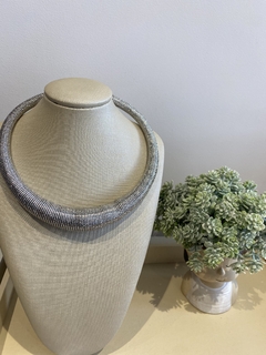 Chocker tubo prata