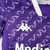 Kit Infantil Fiorentina I Kappa 23/24 - Roxo com detalhes em branco - Canarinho Jerseys