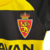 Kit Infantil Zaragoza II Adidas 23/24 - Preto com detalhes em amarelo - Canarinho Jerseys