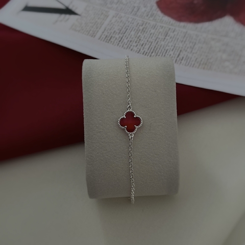 Pulseira Trevo Vermelha