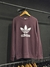 Crewneck Sweater Adidas en color Vino - comprar en línea