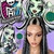 Peluca Monster High (Frankie stein)